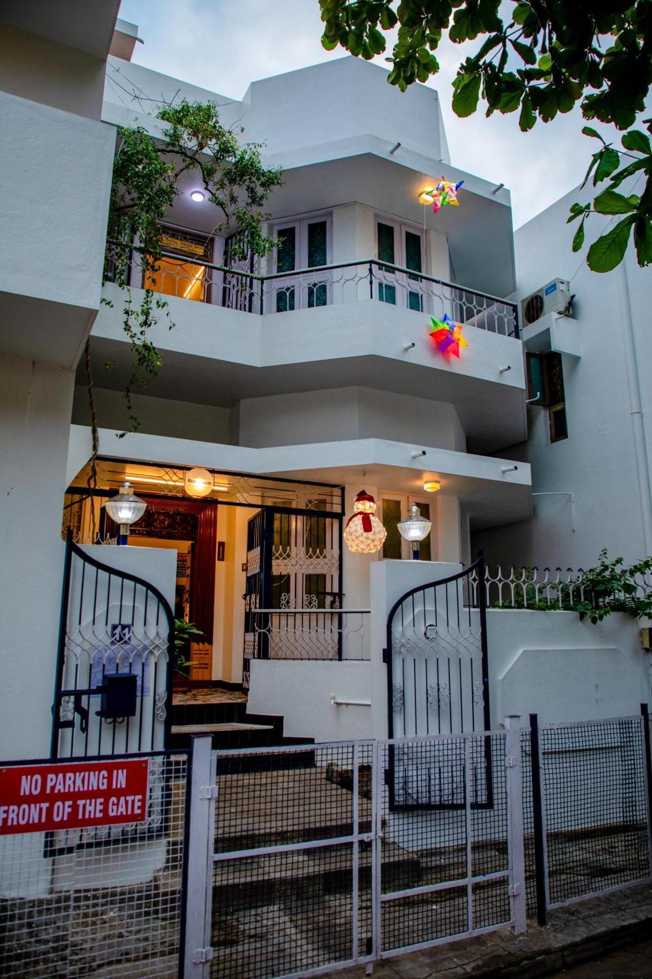 Maison Blanche Near Rock Beach Pondicherry Exterior foto