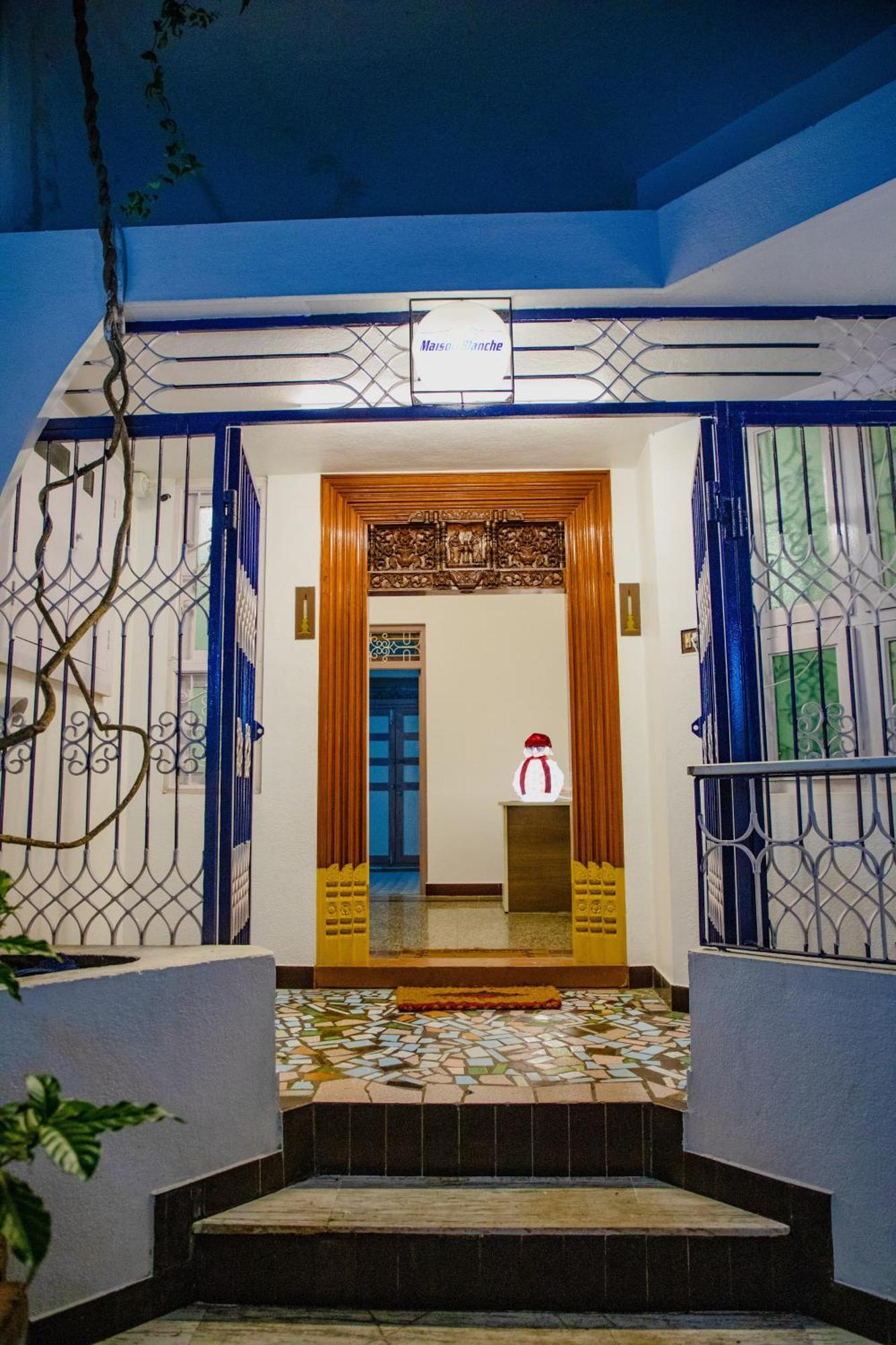 Maison Blanche Near Rock Beach Pondicherry Exterior foto