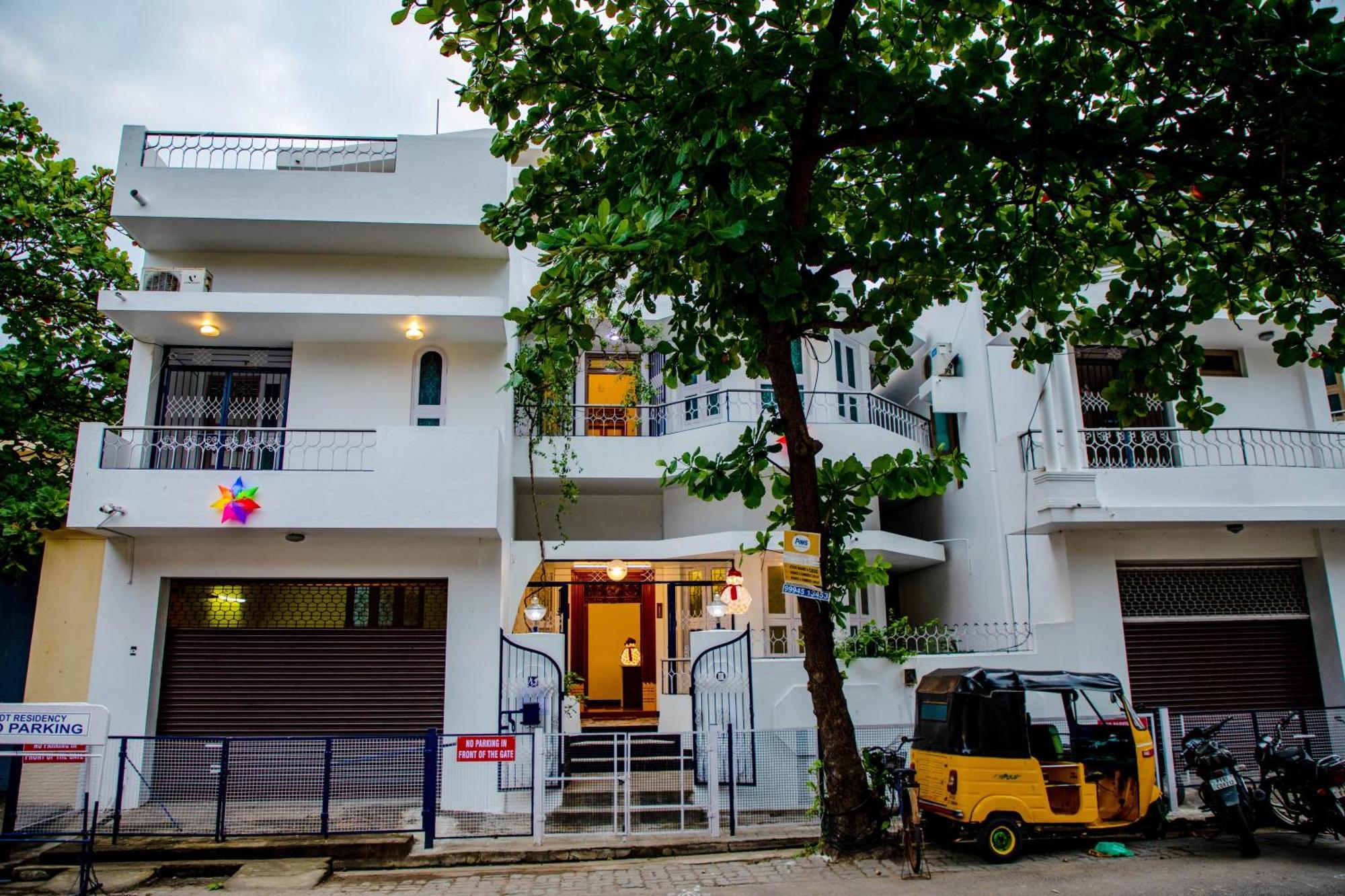 Maison Blanche Near Rock Beach Pondicherry Exterior foto
