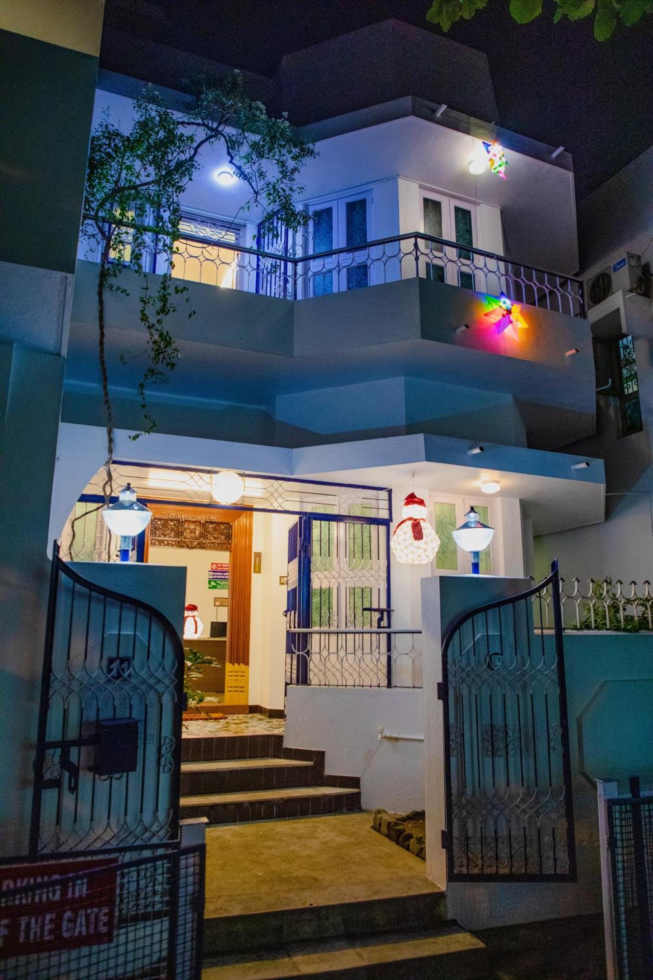 Maison Blanche Near Rock Beach Pondicherry Exterior foto